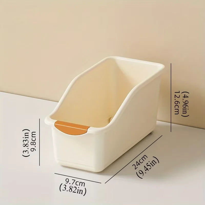 Curved Stackable Storage Bins