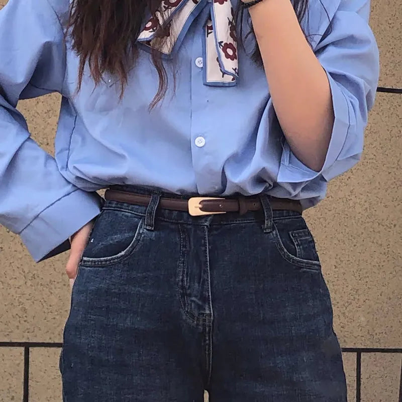Women's Thin Decorative Belt