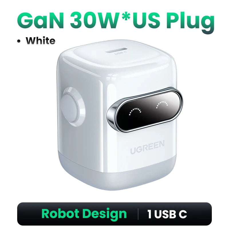 🤖 UGREEN 65W GaN Robot Charger