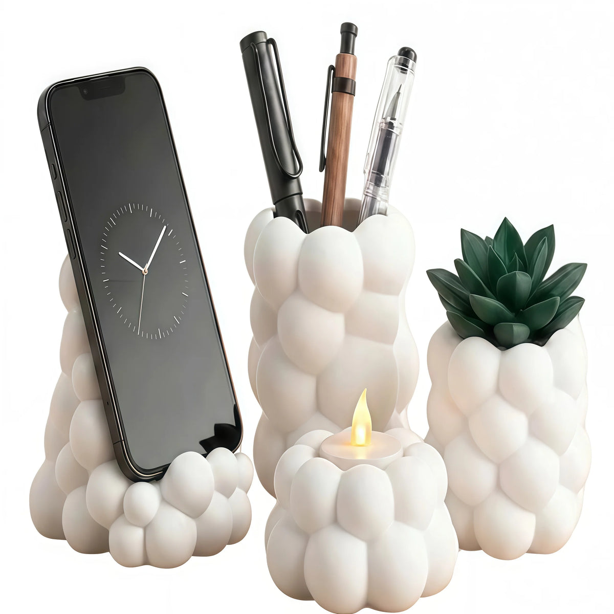 Cloud Makeup Brush Holder