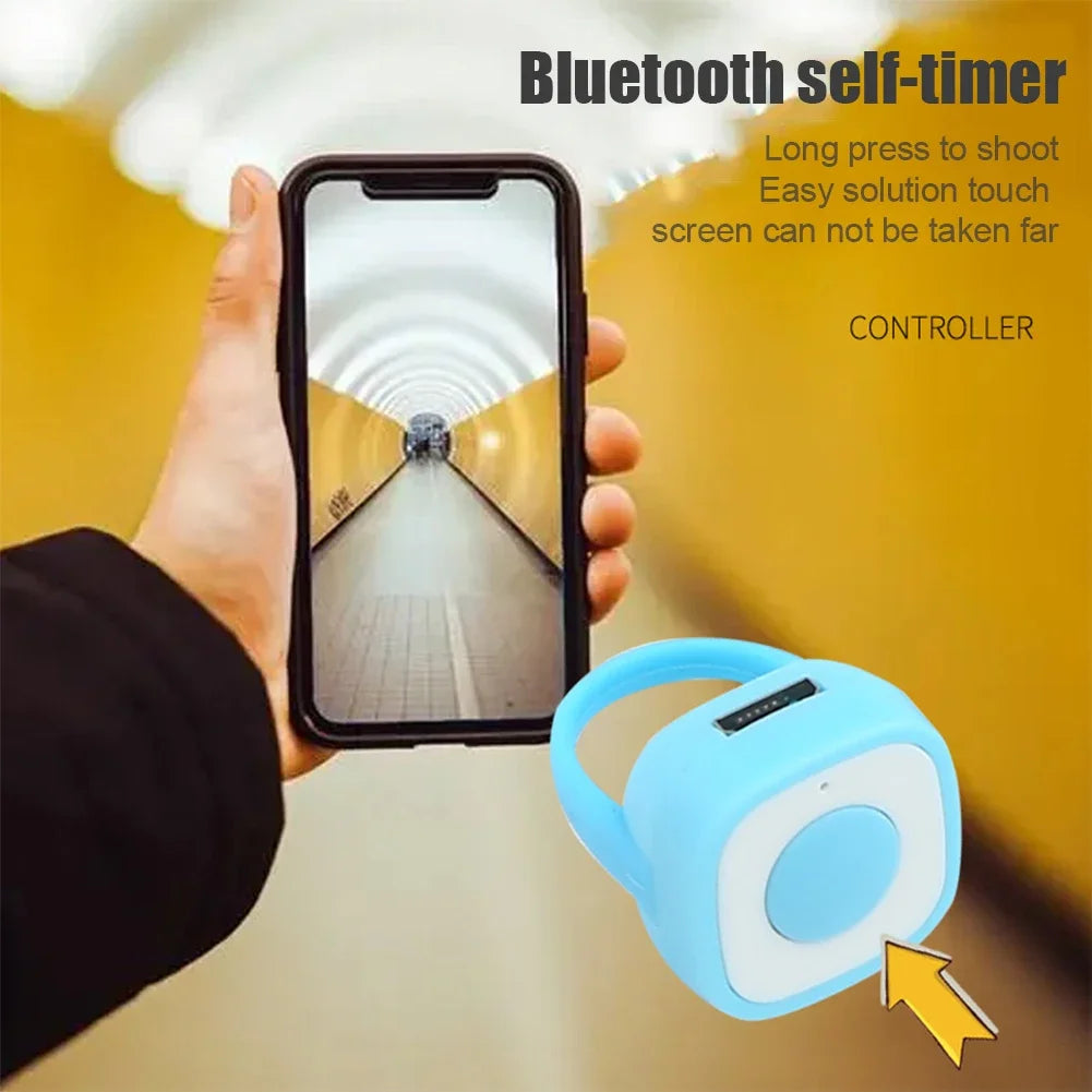 💍 Wireless Bluetooth Selfie Ring Remote