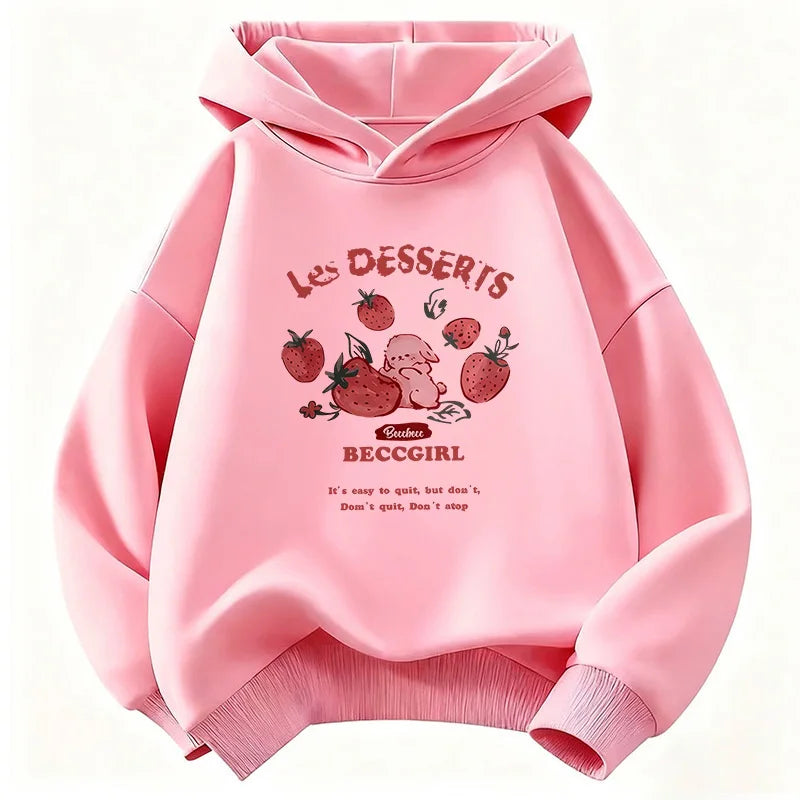 Kids Strawberry Hoodie