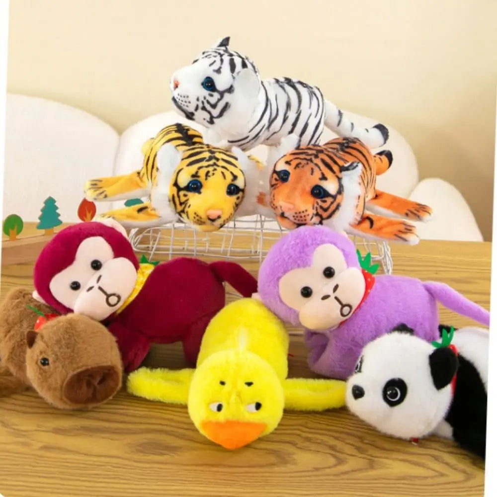 Capybara Plush Slap Bracelet
