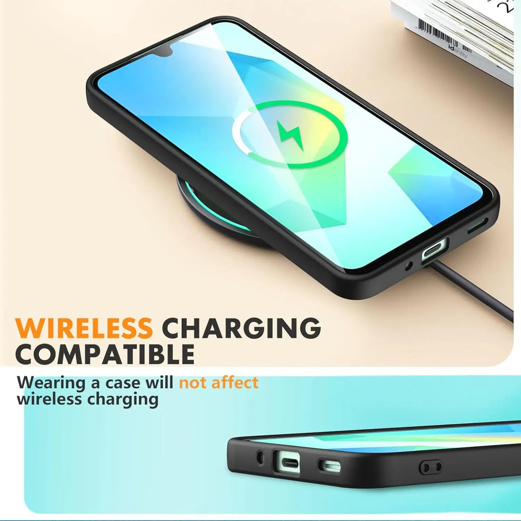 🖤 Silicone Shockproof Phone Case