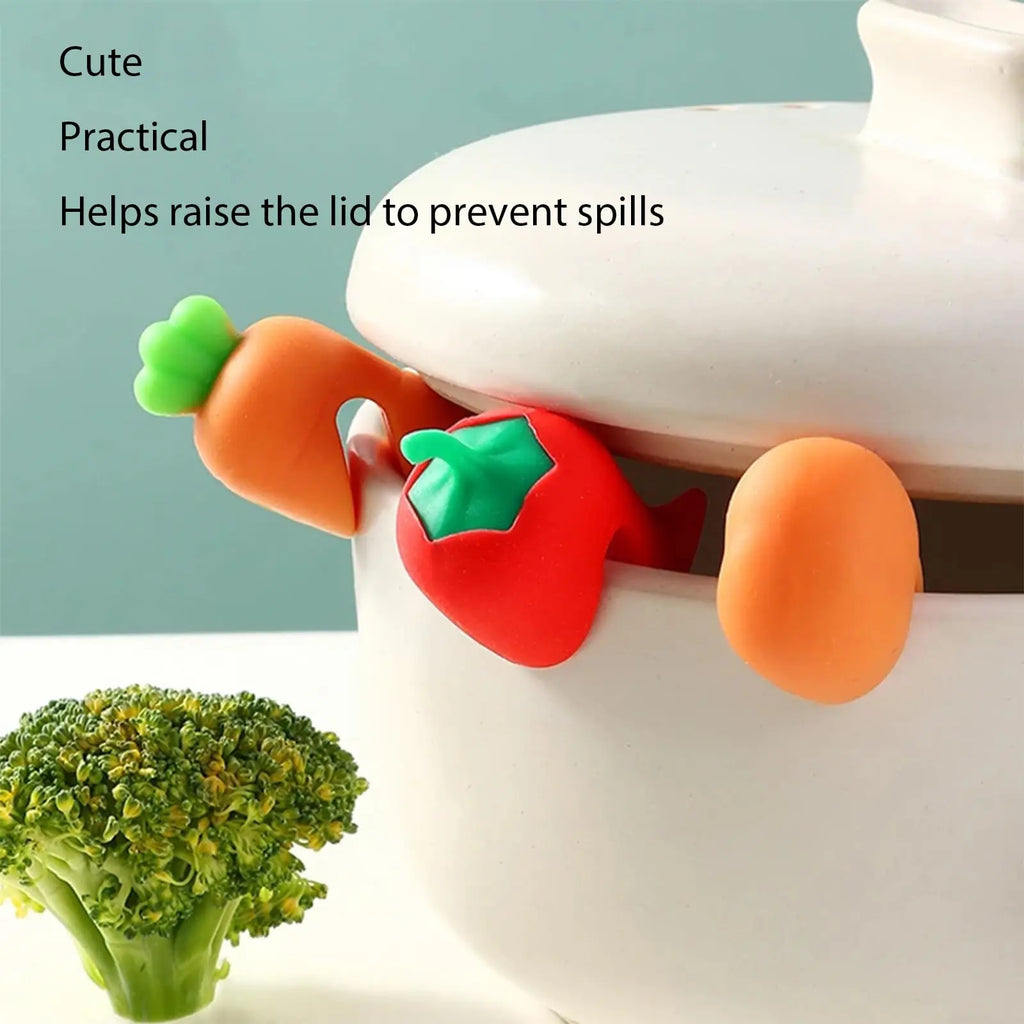 Silicone Spill-Proof Pot Lid Lifter