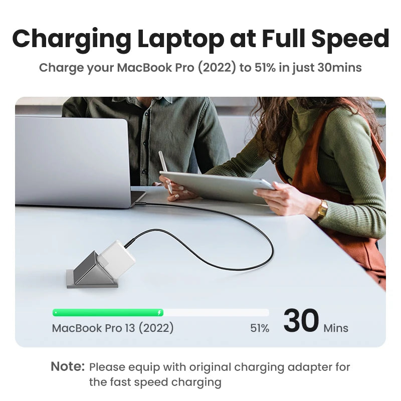⚡ UGREEN 100W USB-C Fast Charging Cable