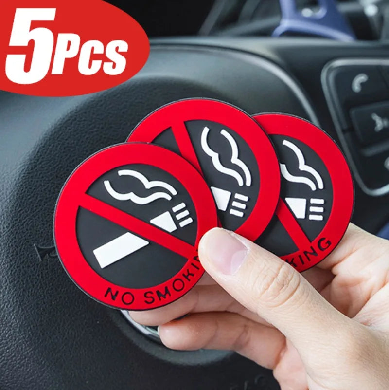 ملصق سيارة 🚭 ممنوع التدخين