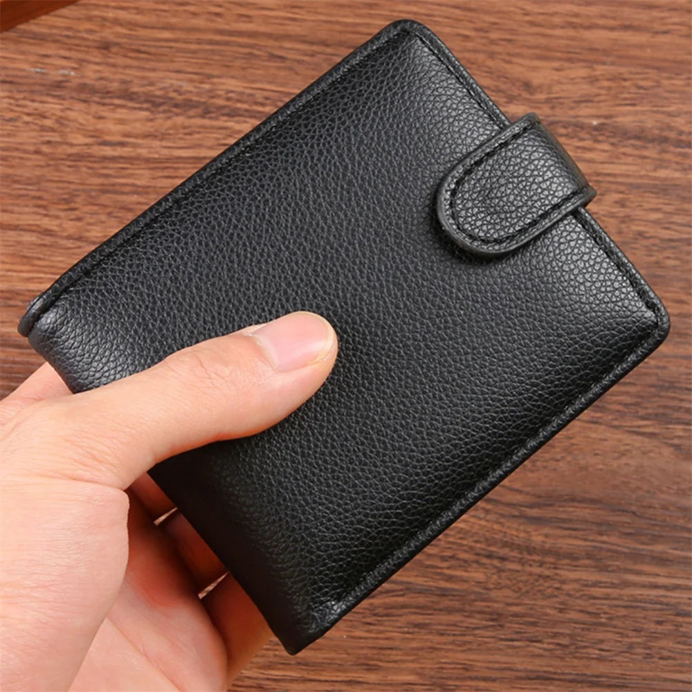 Men's Vintage Leather Zip Wallet