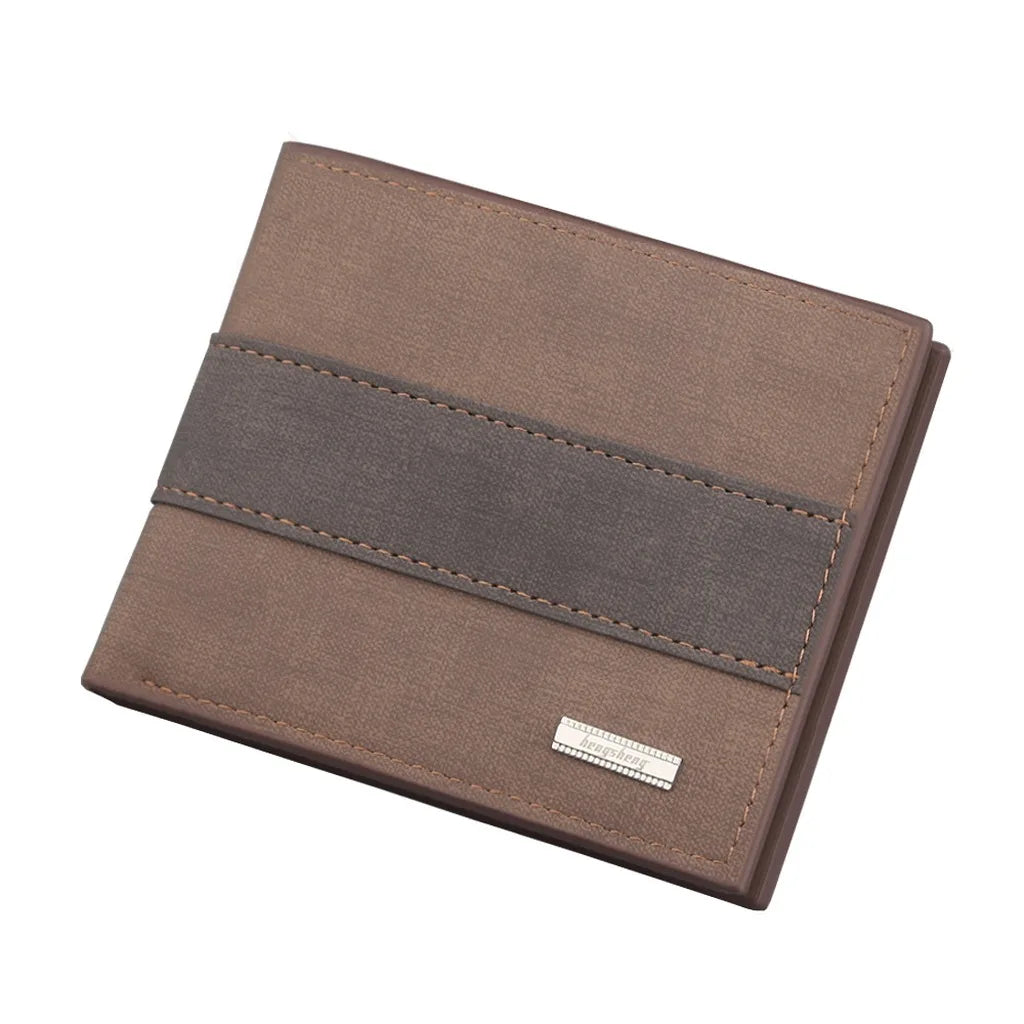 Patchwork Men's Card Wallet