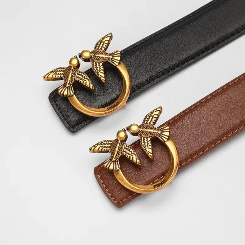 Women's Minimalist Pearl Belt