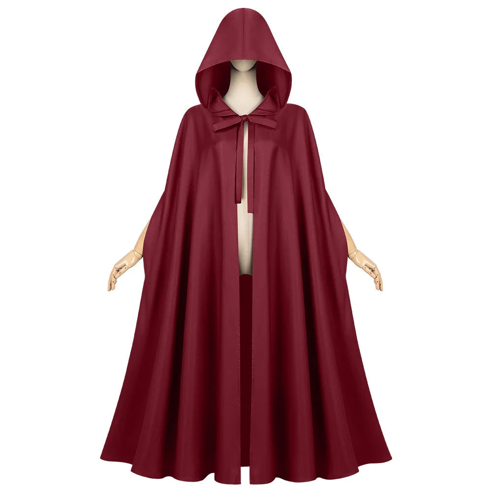 Unisex Medieval Hooded Cloak