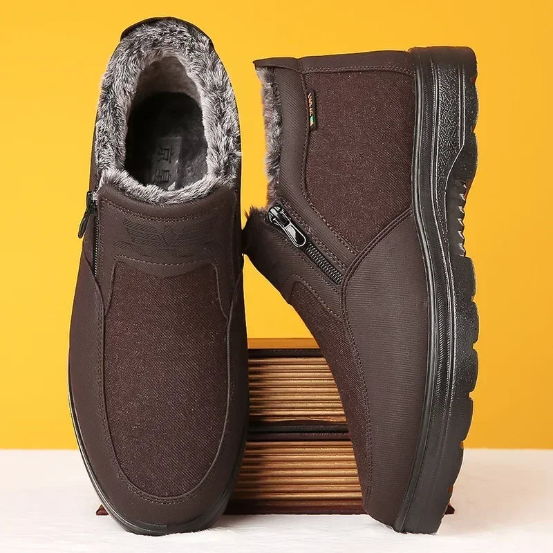 Men's Warm Non-Slip Snow Boots
