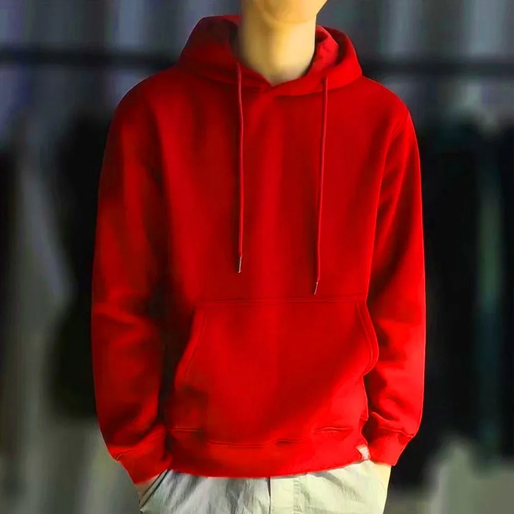 Men's Streetwear Pullover Hoodie