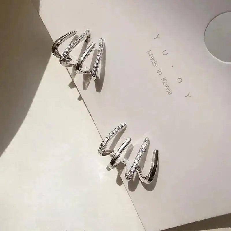 Heart Pearl Stud Earrings