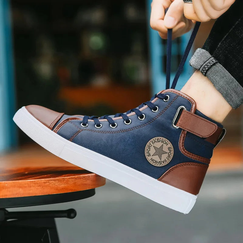 Men's High-Top Sports Sneakers