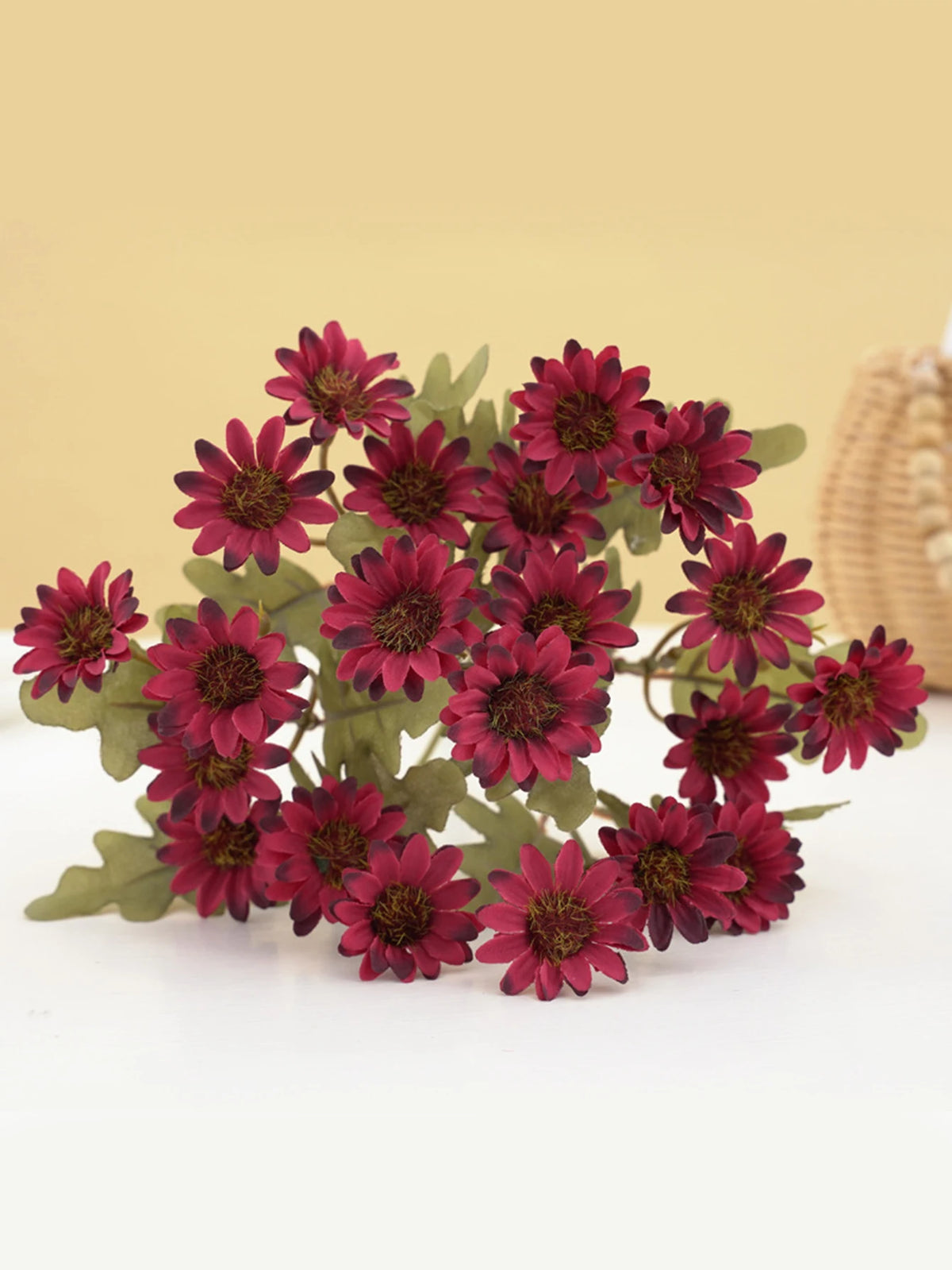 21-Head Silk Daisy Bouquet