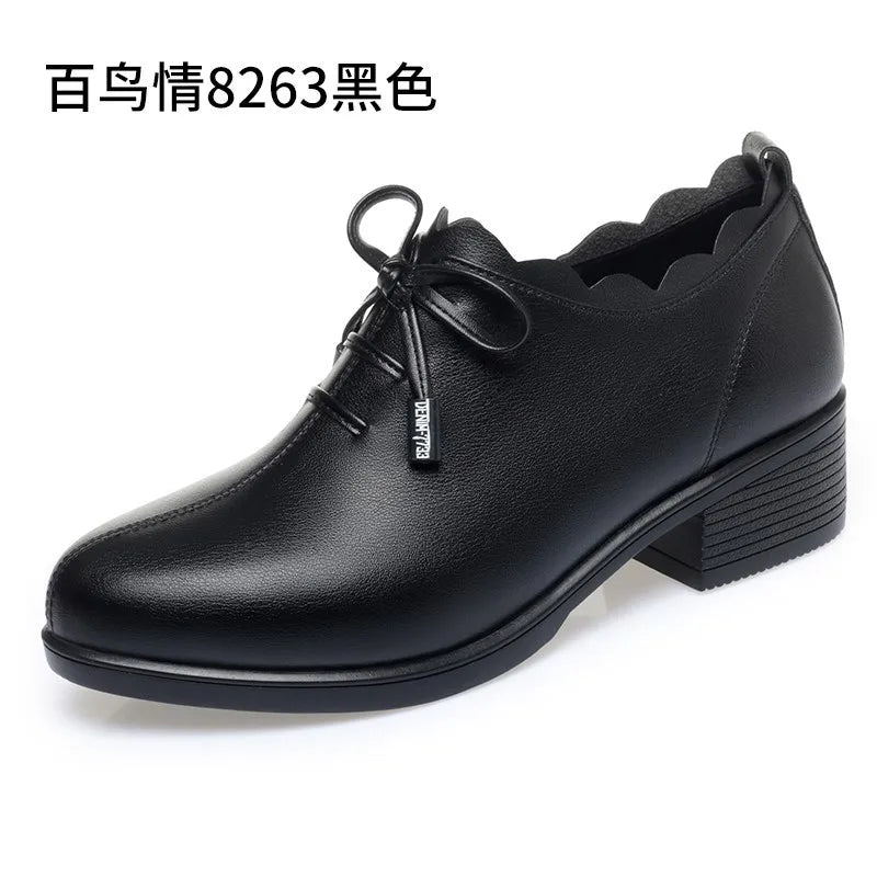 Women's Lace-Up Platform Pumps