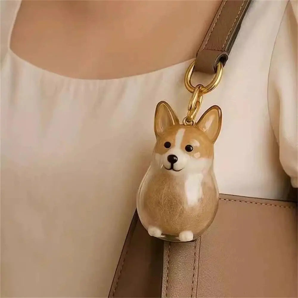 Fluffy Animal Keychains