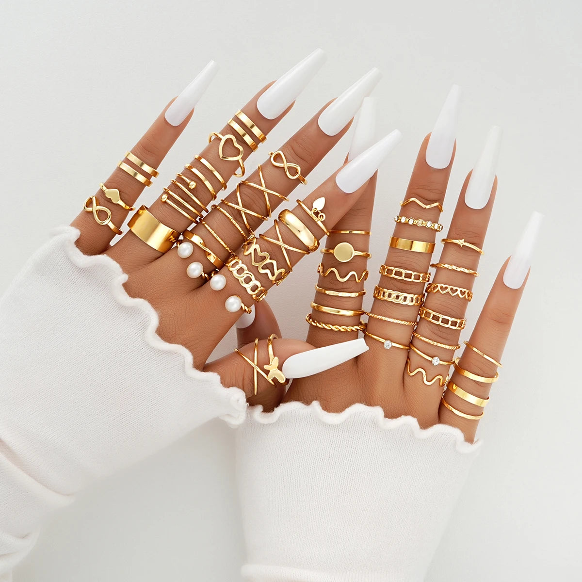 58-Piece Vintage Ring Set
