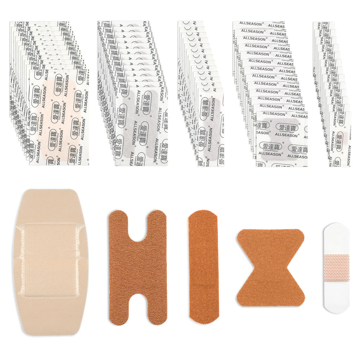 Waterproof Breathable Bandages – 100 Pcs
