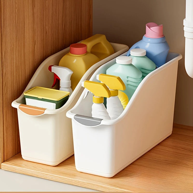Curved Stackable Storage Bins