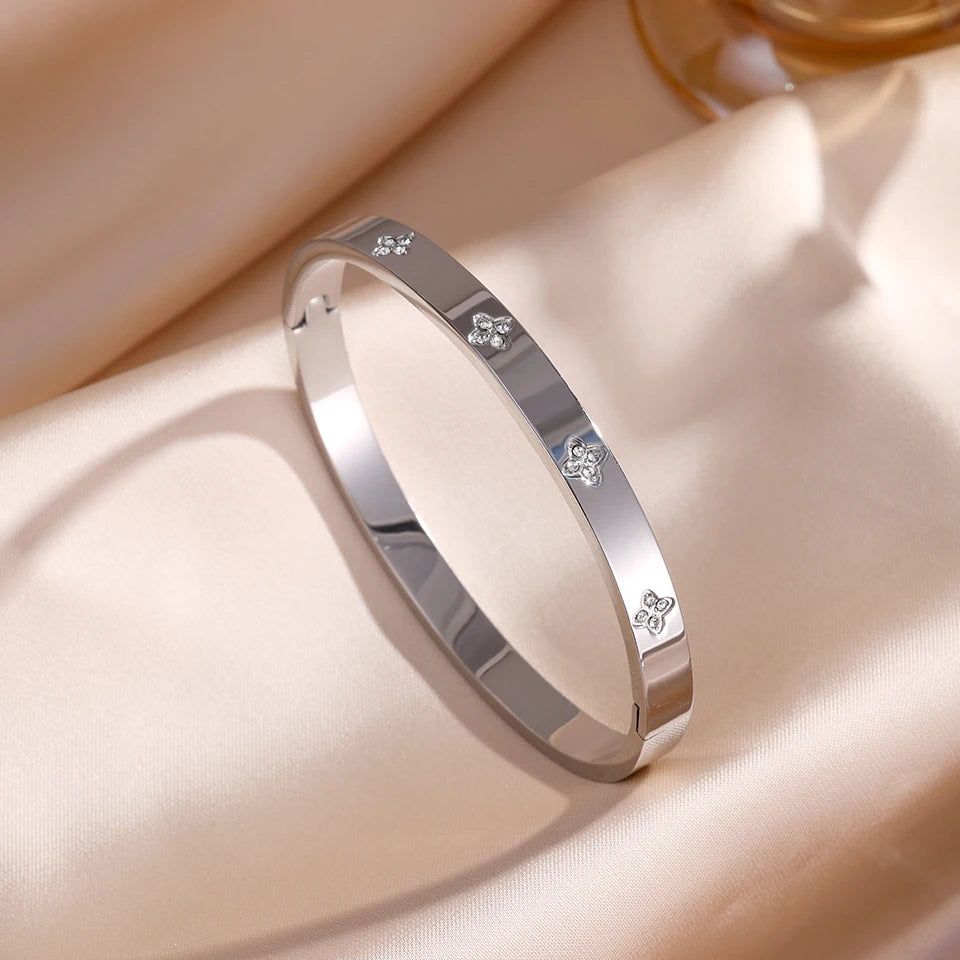 ✨ ZAKOL Sparkling Zirconia Bracelet Set