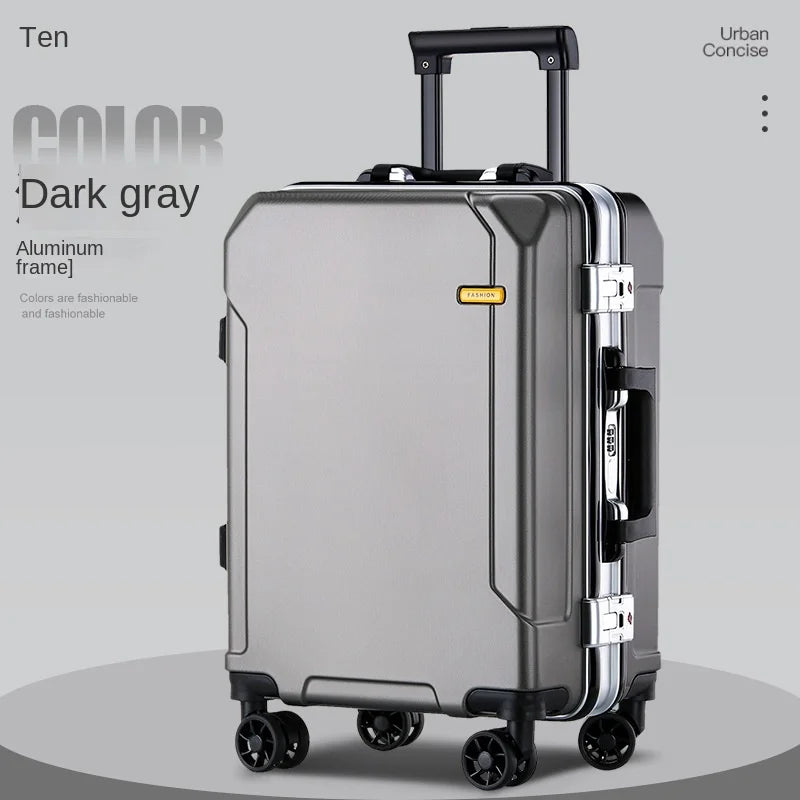 Aluminum Frame Spinner Suitcase
