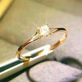 💍 خاتم زفاف من الزركونيا المكعبة من هيتان