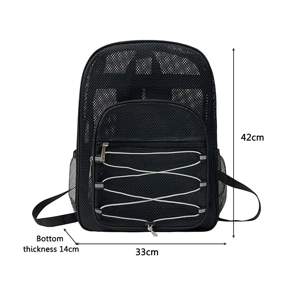 Mesh Gym & School Backpack