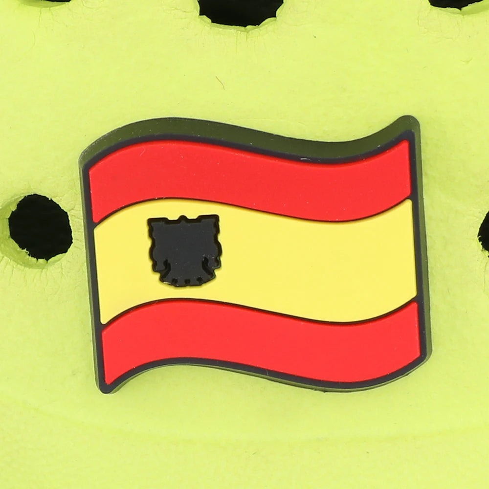 National Flag Shoe Charms