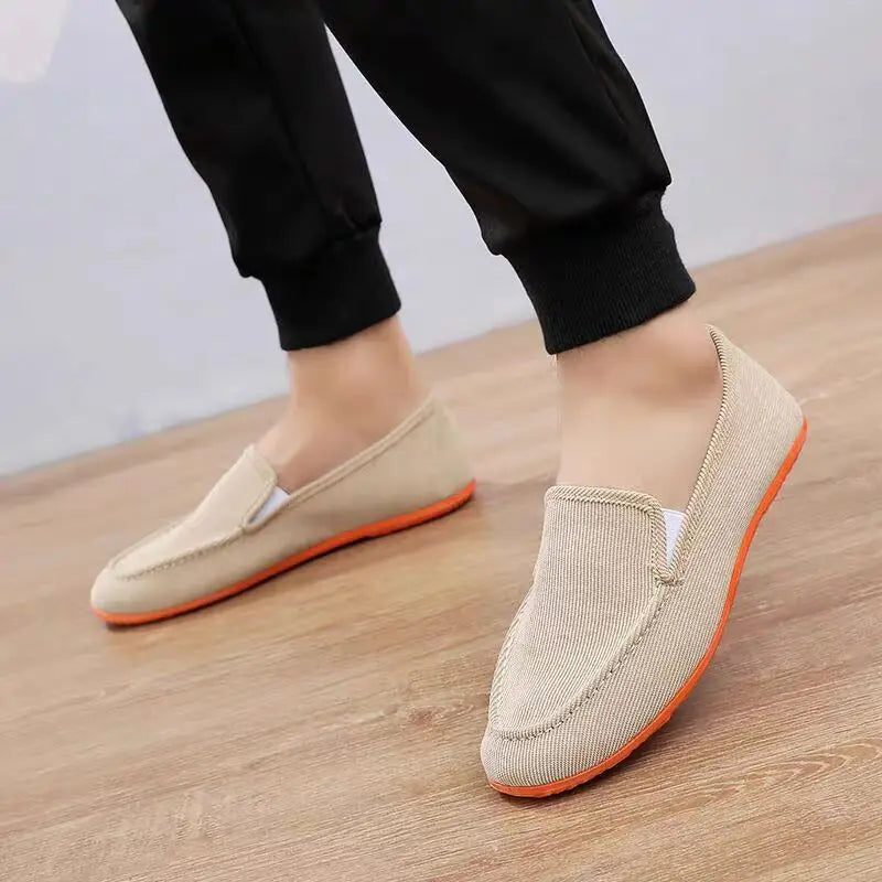 Men's Canvas Slip-On Loafers