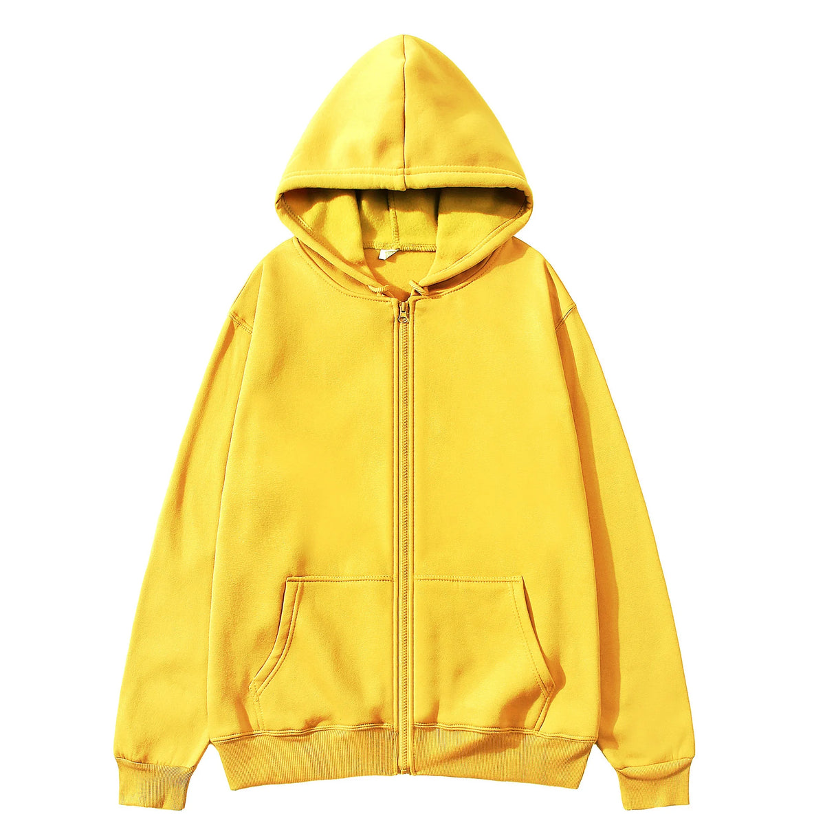 Men's Loose Zip-Up Hoodie