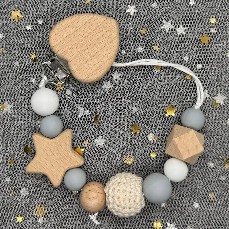 Personalized Name Pacifier Clip