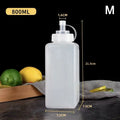 Wide-Mouth Squeeze Sauce Bottle