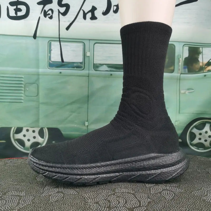 Stretch Sock Ankle Boots