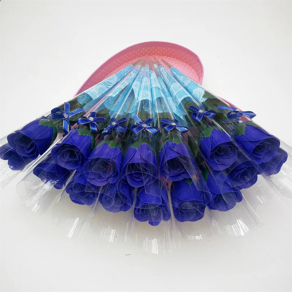 Soap Rose Bouquet Gift