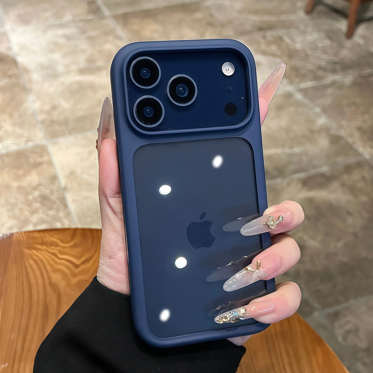 Clear Hard Back iPhone Case