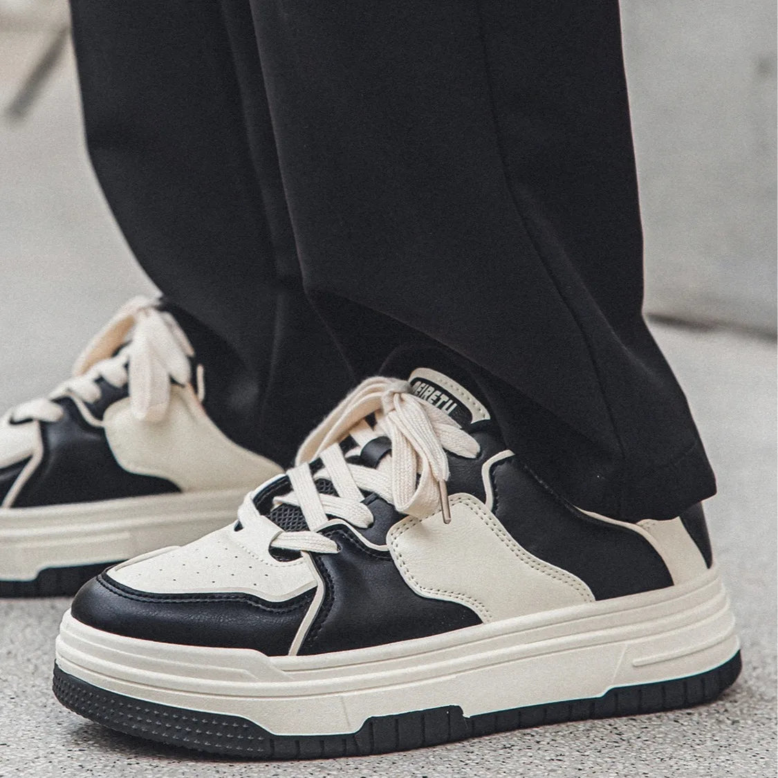 Men's Thick-Sole Casual Sneakers