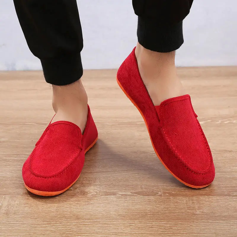 Men's Canvas Slip-On Loafers