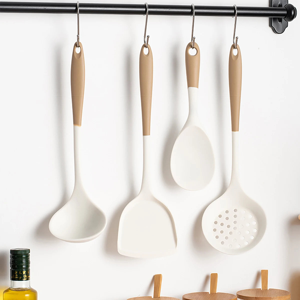 Silicone Kitchen Utensil Set – 4 Pcs