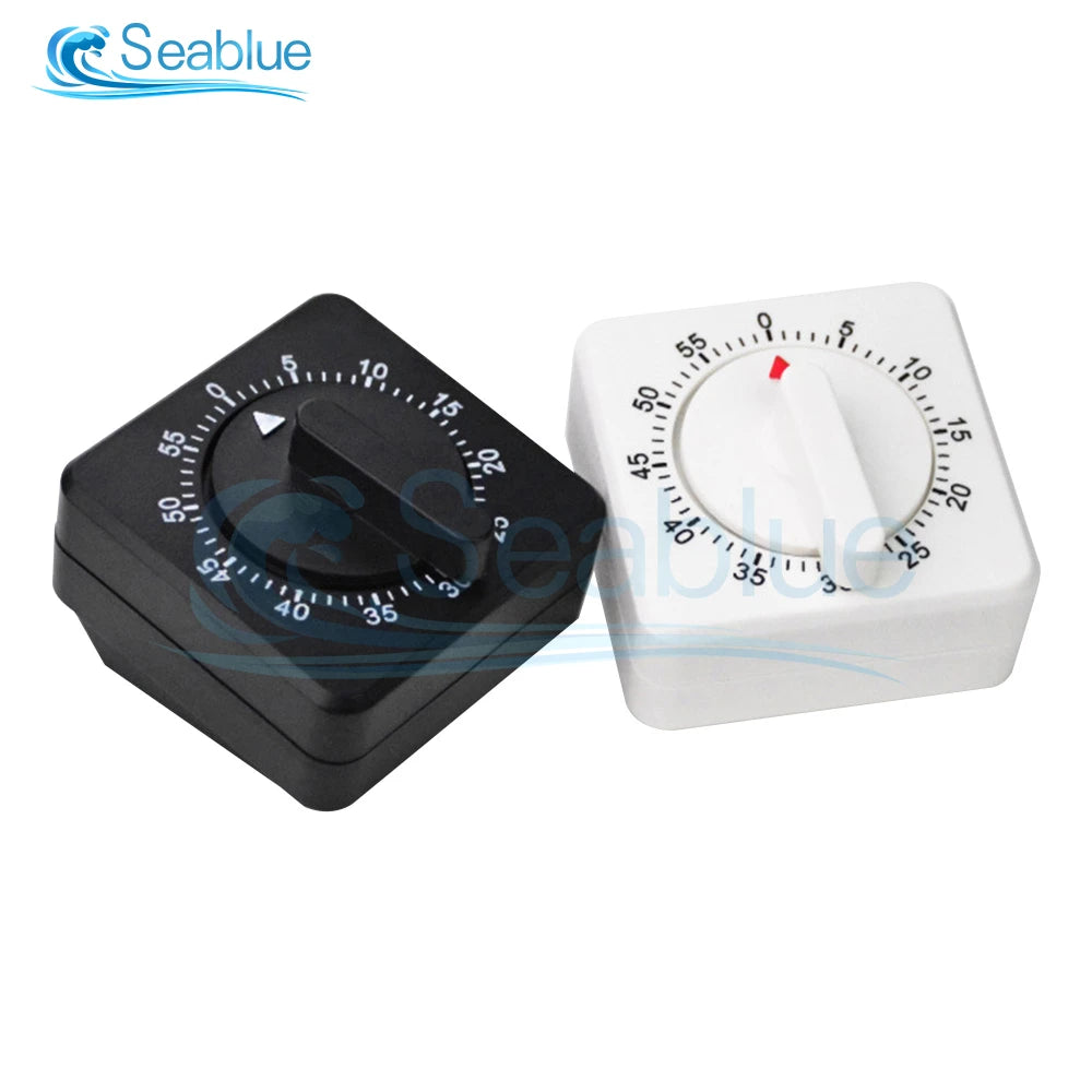 Square 60-Minute Kitchen Timer