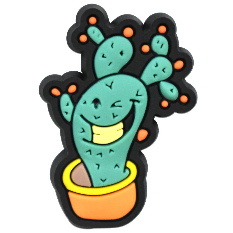 Cactus Shoe Charms
