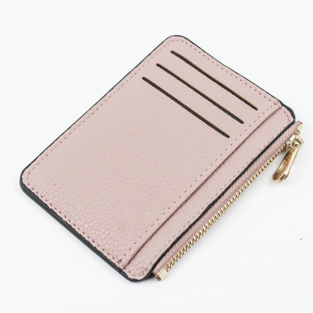 Slim Zip Card Purse