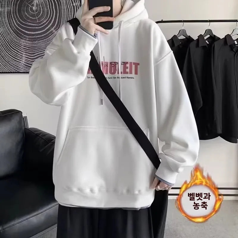 Men's Heavy Fleece-Lined Hoodie