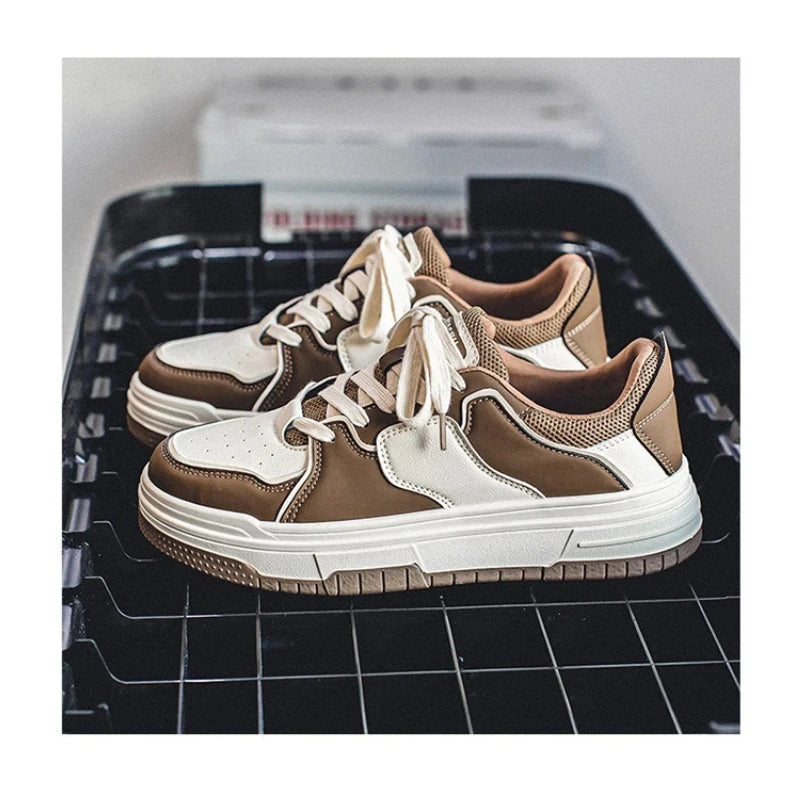 Men's Thick-Sole Casual Sneakers