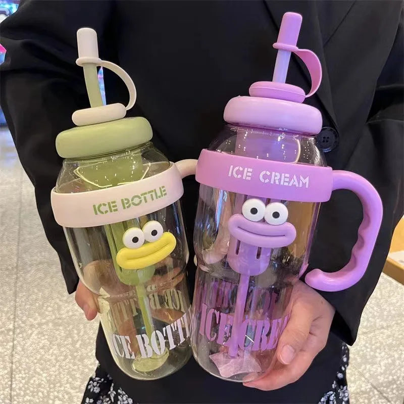 Large Straw Water Cup