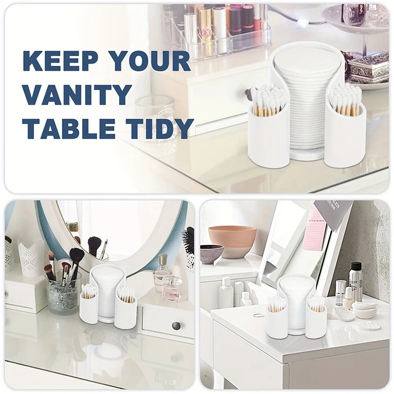 Cotton Pad & Swab Organizer