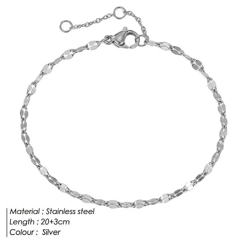 Gold Snake Chain Anklet