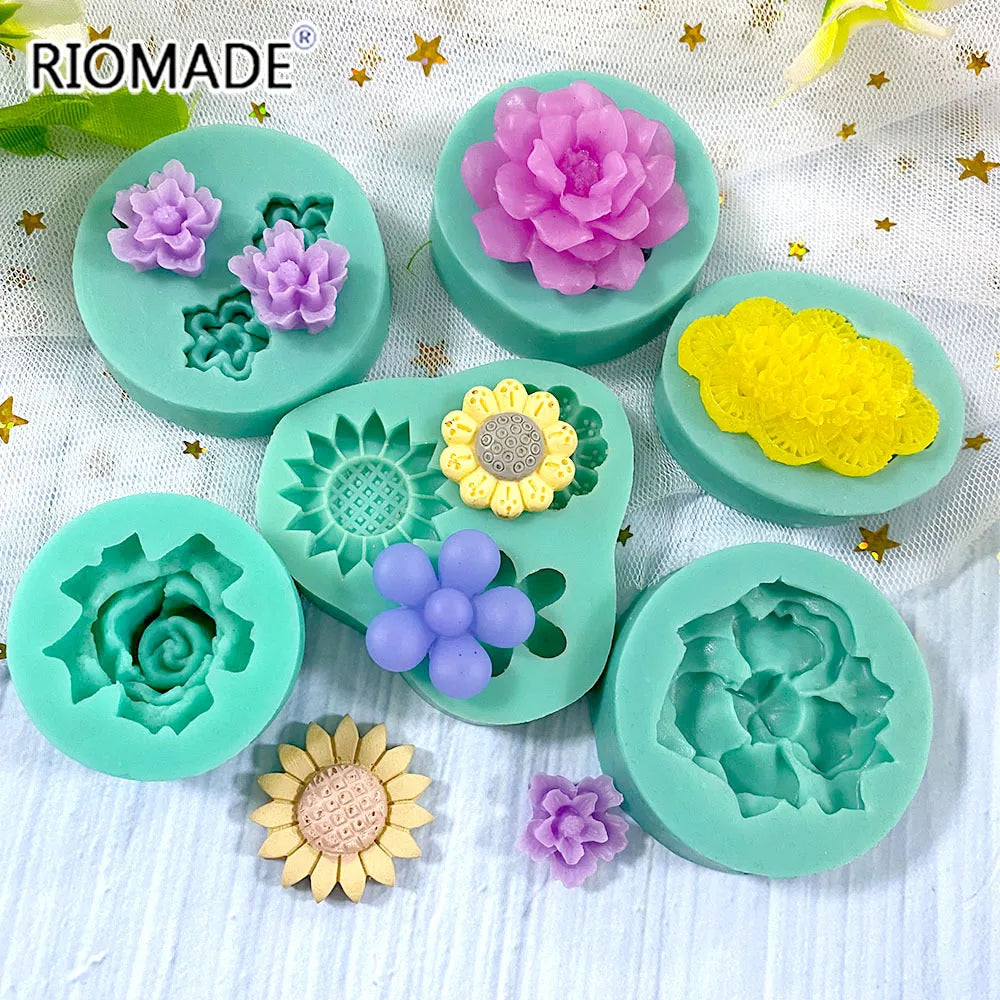 Flower Silicone Fondant Mold
