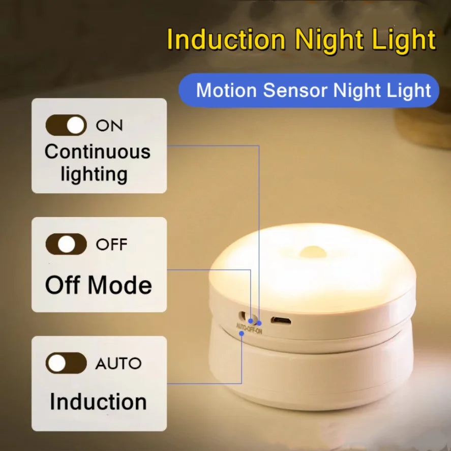 💡 Motion Sensor LED Night Light